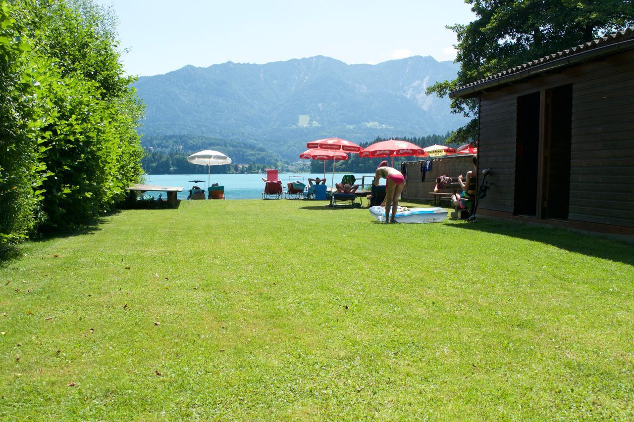 Pension Seerose Drobollach am Faakersee Exteriör bild